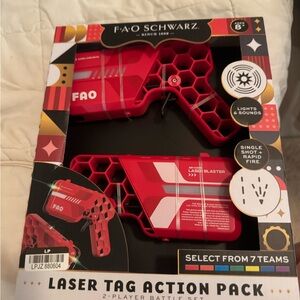 FAO Schwarz Red Laser Tag Action Pack